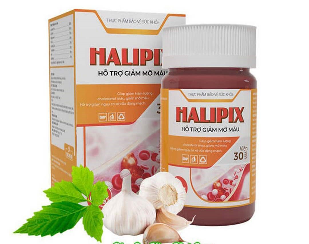 Halipix -  Viên Uống Giúp Chúng Ta Giảm Mỡ Trong Máu Hiệu Quả